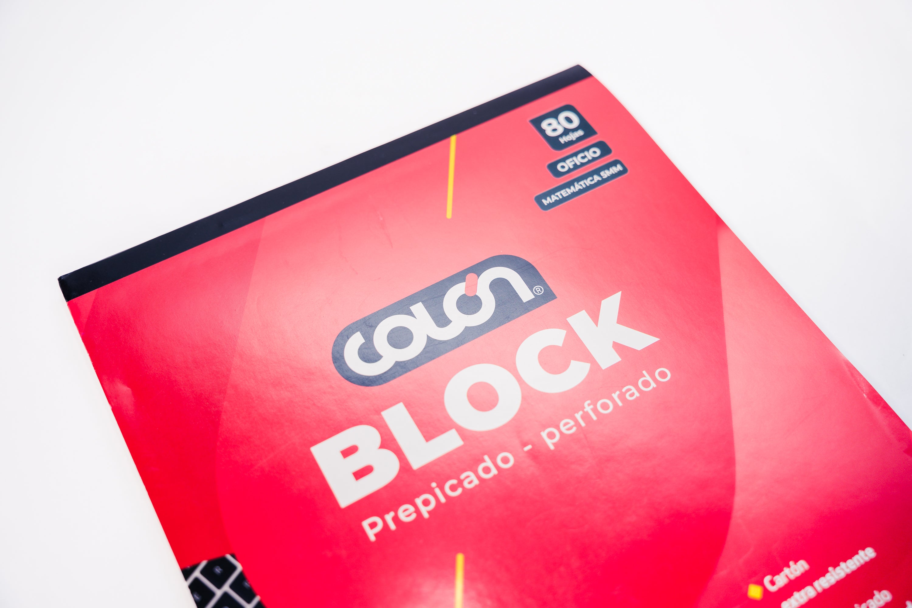 BLOCK PREPICADO OFICIO COLON 5mm