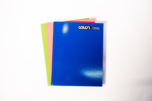 CUADERNO DOBLEZ COLON LISO 7MM 100 Hojas