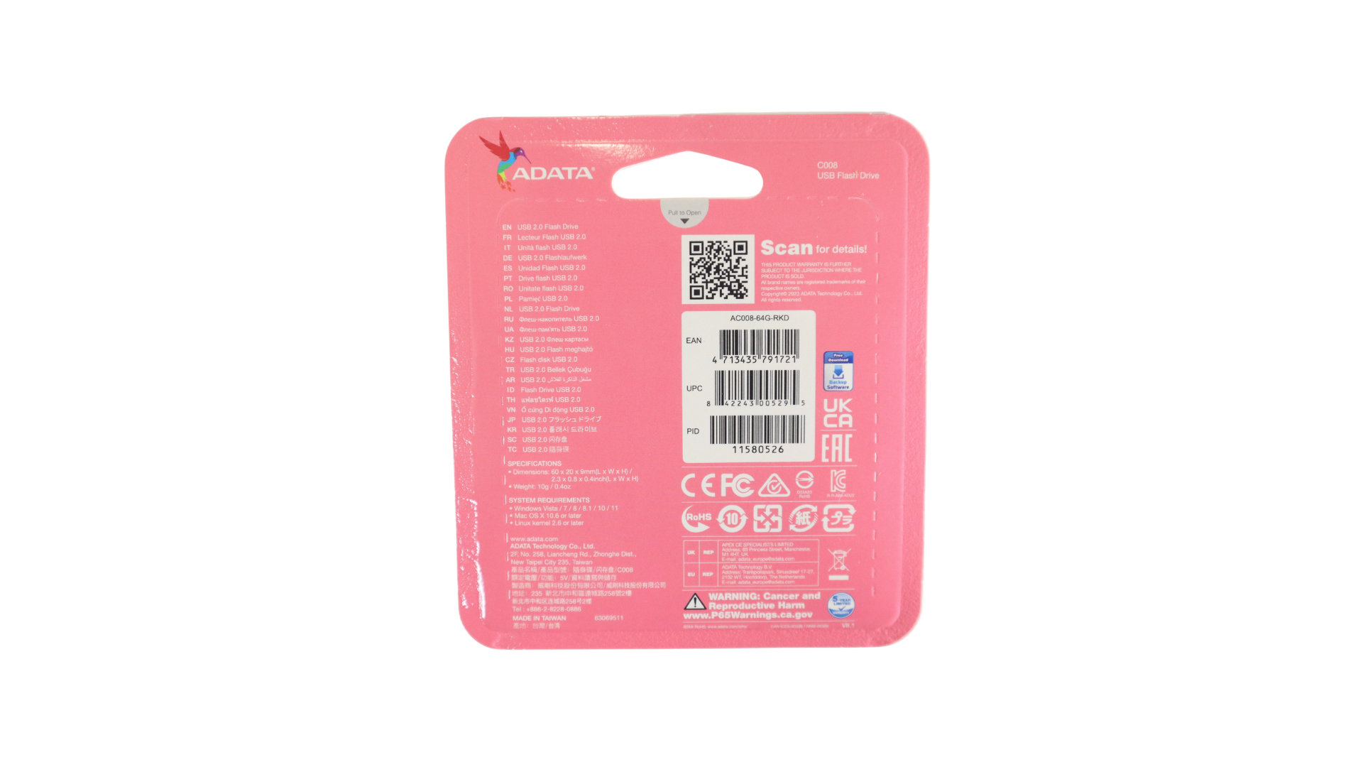 PENDRIVE ADATA 64GB                29998