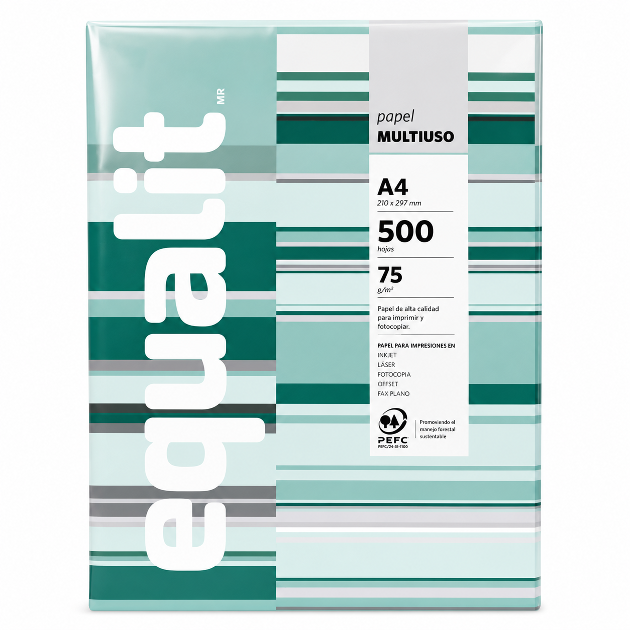 RESMA A4-75GRS 500 Hojas repo Equalit cham hp dimer