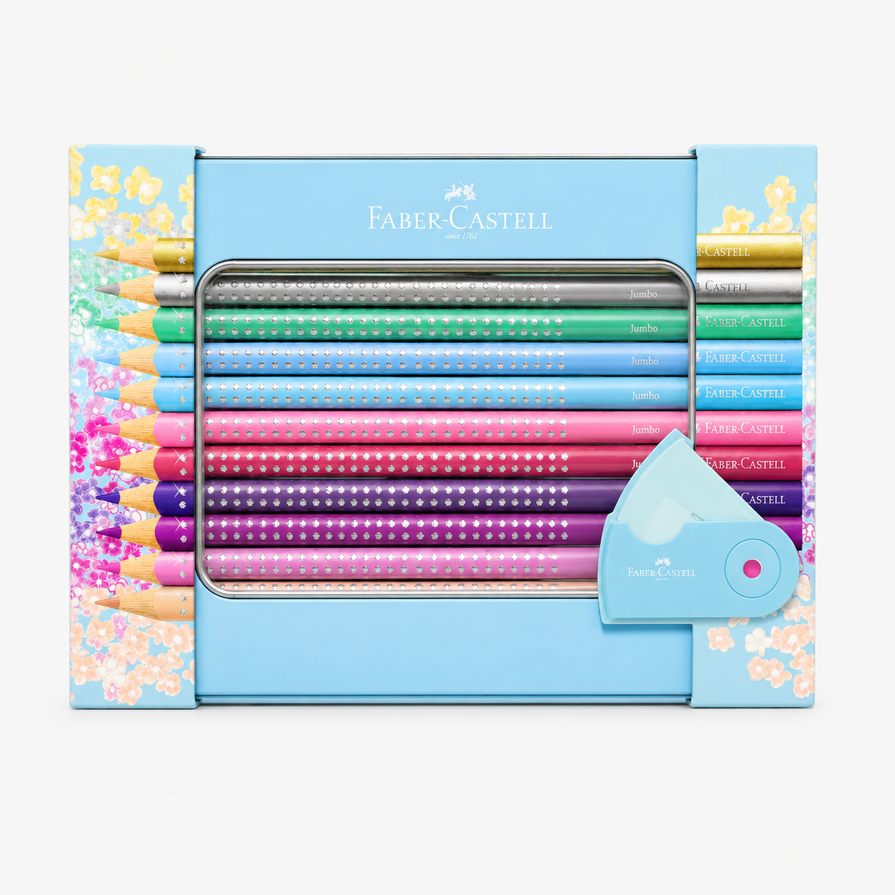 SET 20 Colores CAJA METALICA FABER CASTELL