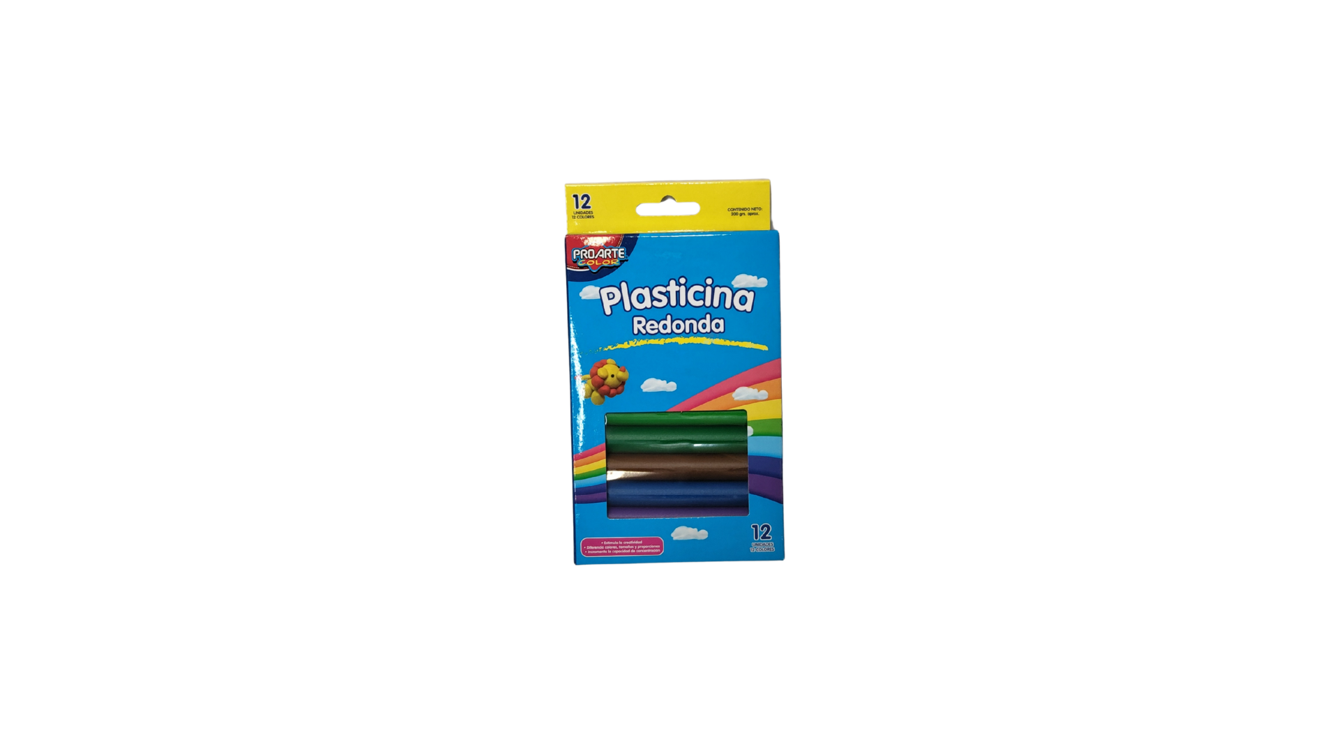 PLASTICINA PROARTE 12 COLORES