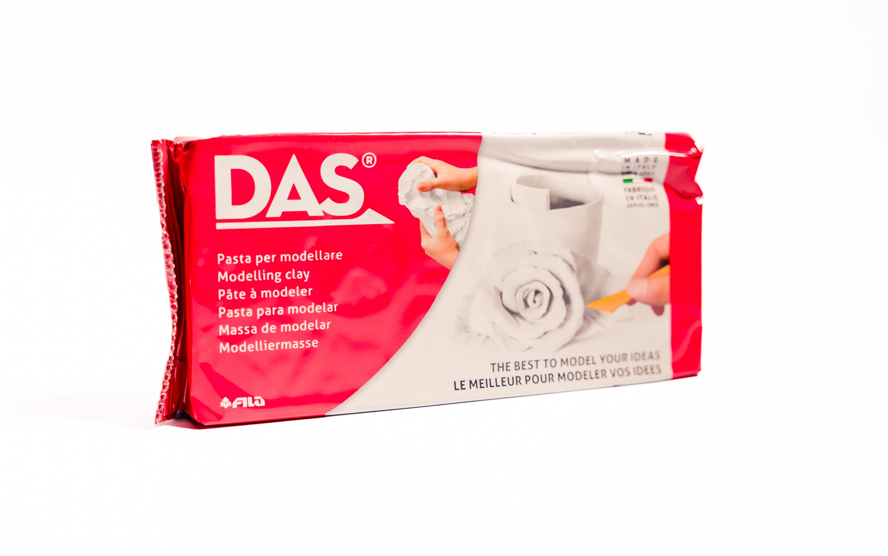 CERAMICA FRIA DAS 1,5 kg BLANCO DAS