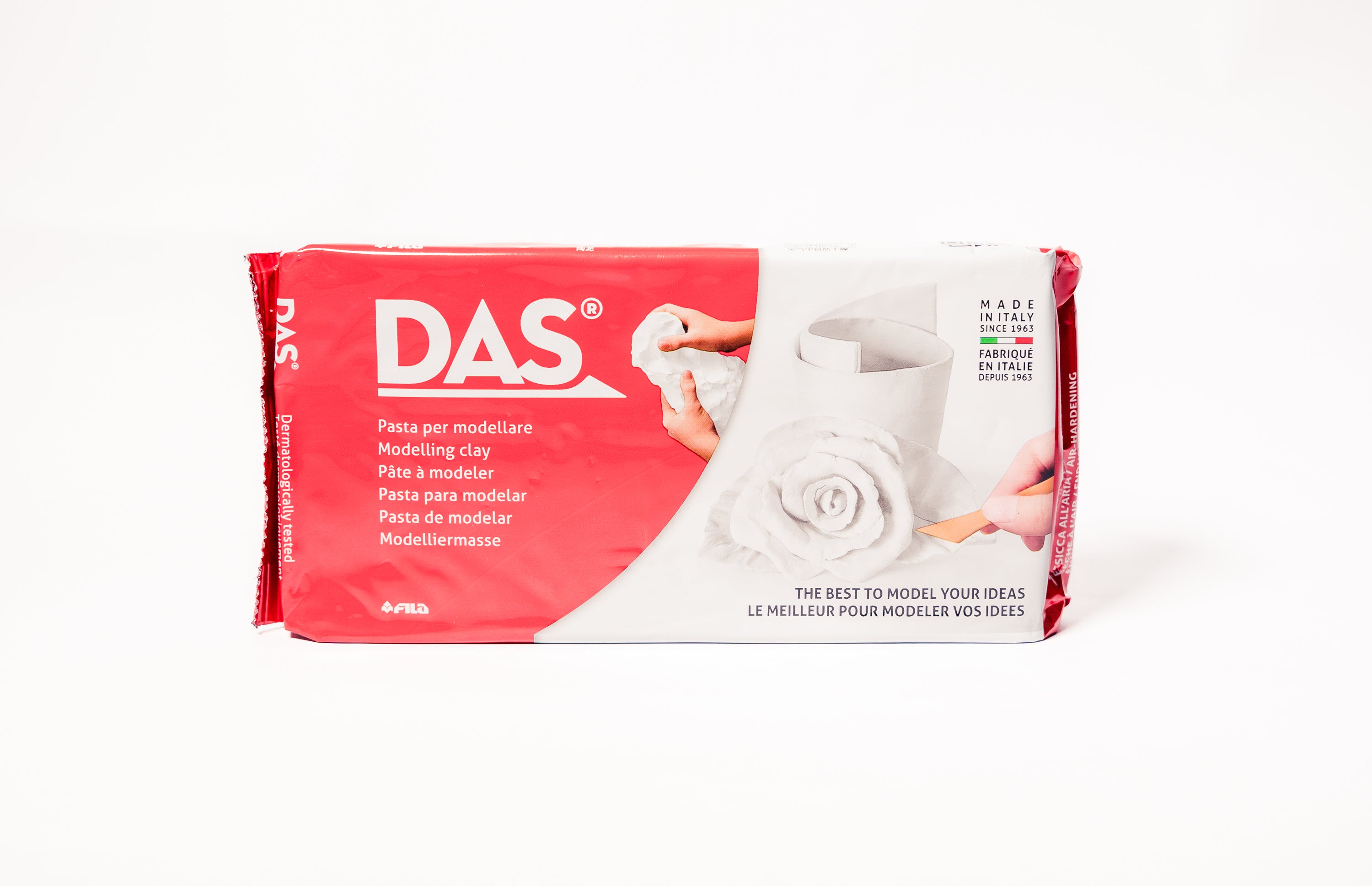 CERÁMICA FRÍA DAS 1kg BLANCO