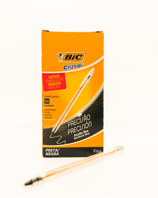LAPIZ PASTA BIC PUNTA FINA Y GRUESA AZUL FINO