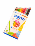LAPIZ JUMBO GIOTTO MEGA 12 COLORES