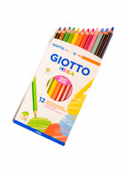 LAPIZ JUMBO GIOTTO MEGA 12 COLORES