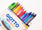 CRAYON GIOTTO CERA MAXI 12 COLORES