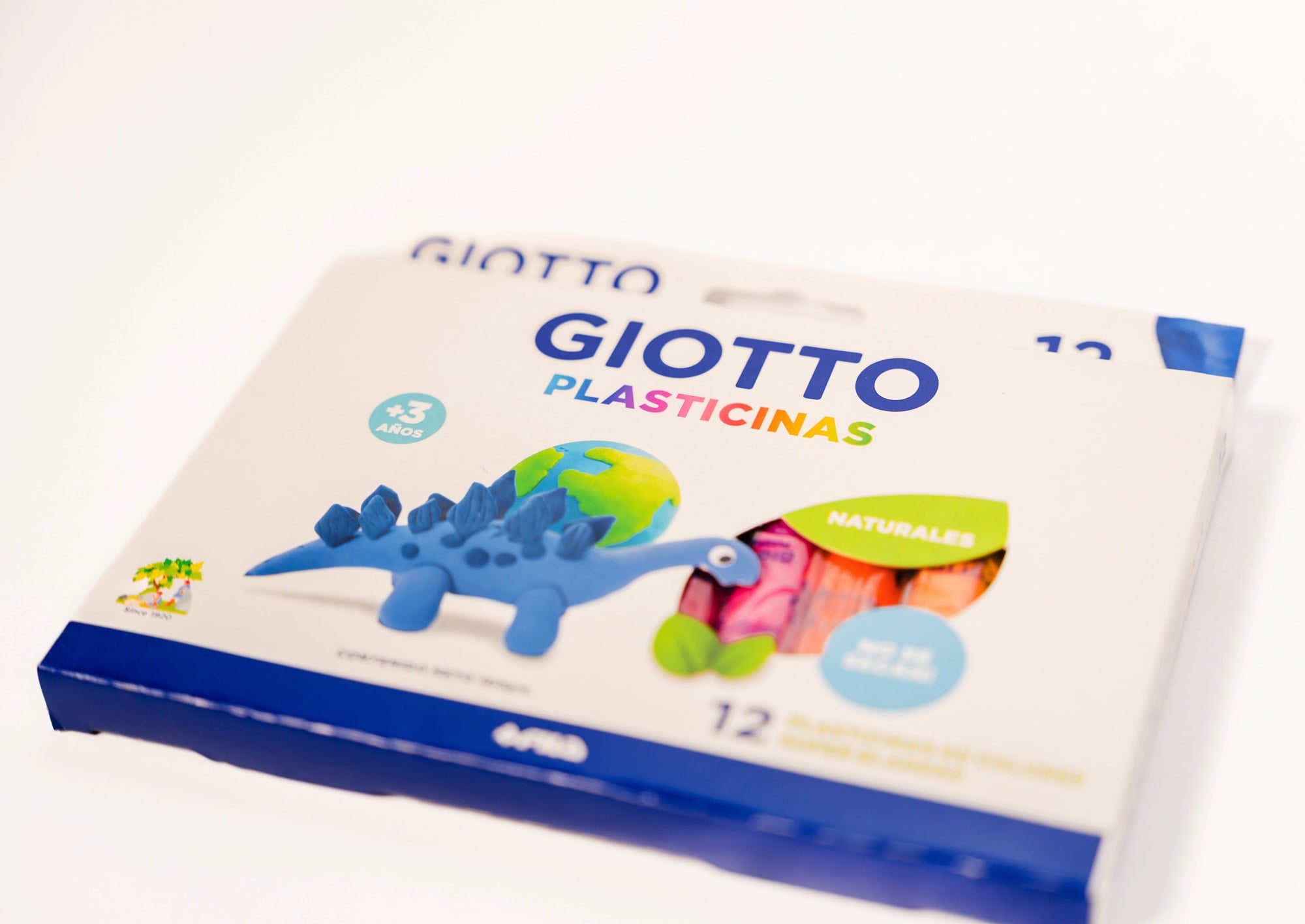 GIOTTO PLASTICINA NATURAL 12 Colores