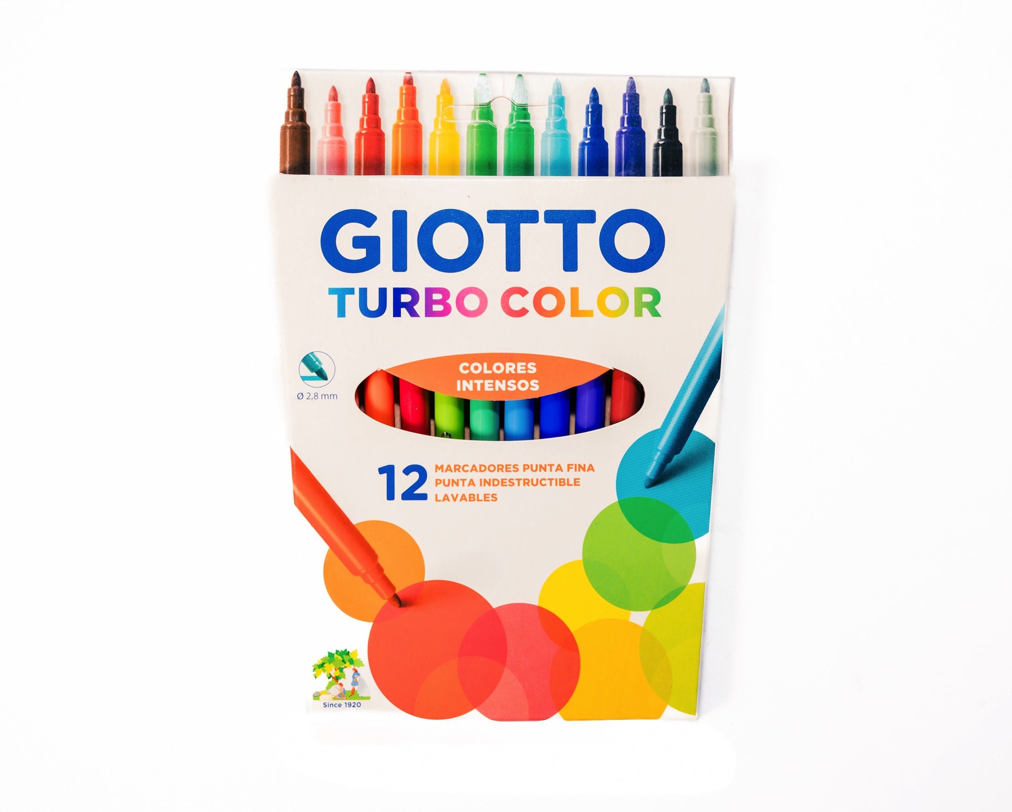 GIOTTO MARCADOR TURBO COLOR 12 Colores