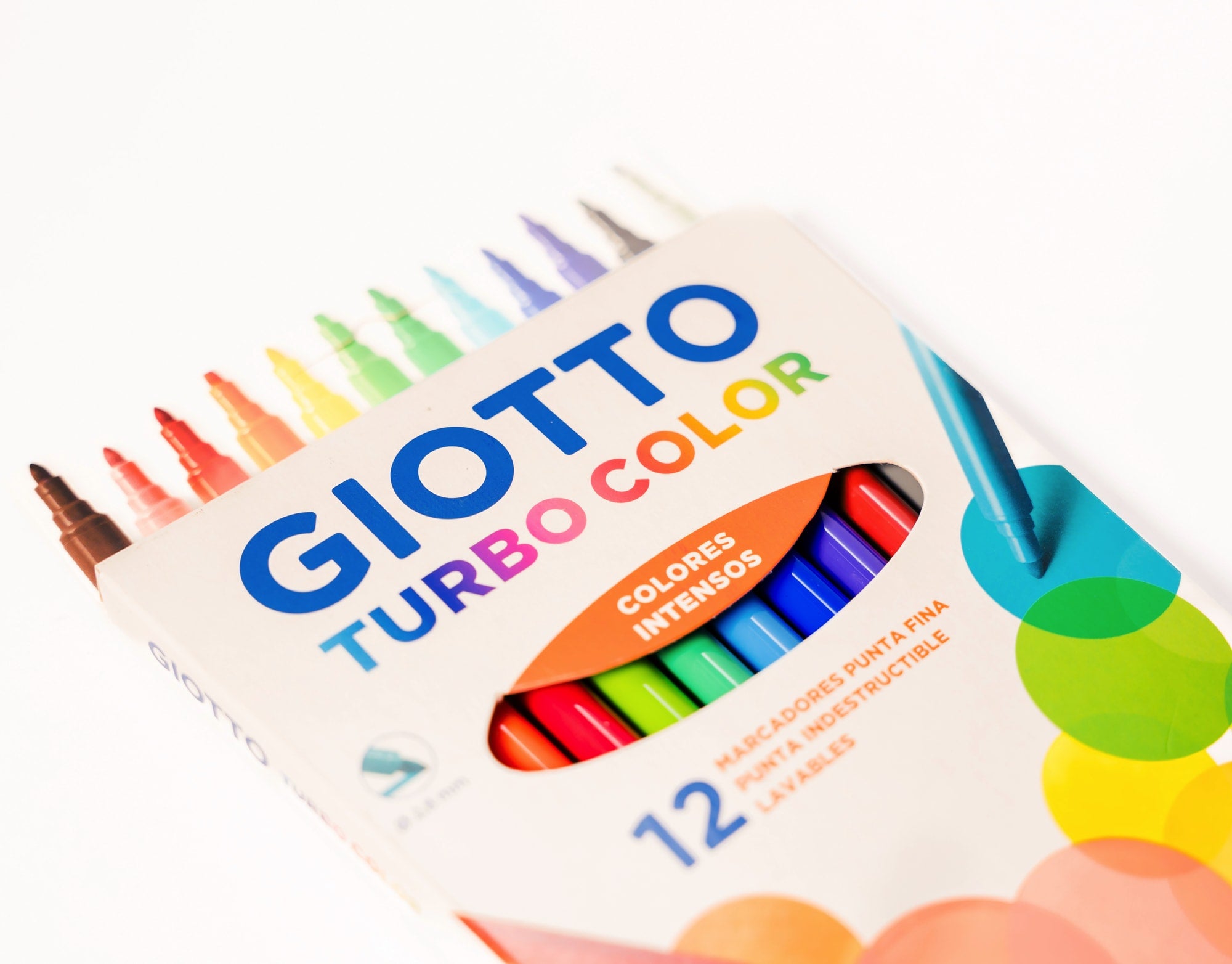 GIOTTO MARCADOR TURBO COLOR 12 Colores