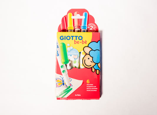 MARCADOR BEBE GIOTTO 6 UNIDADES