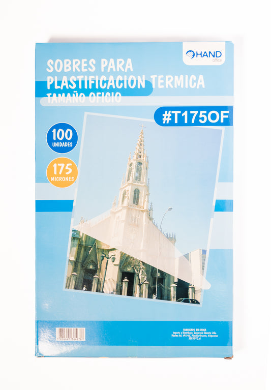 LAMINA TERMOLAMINADO 175 micrones Unidad
