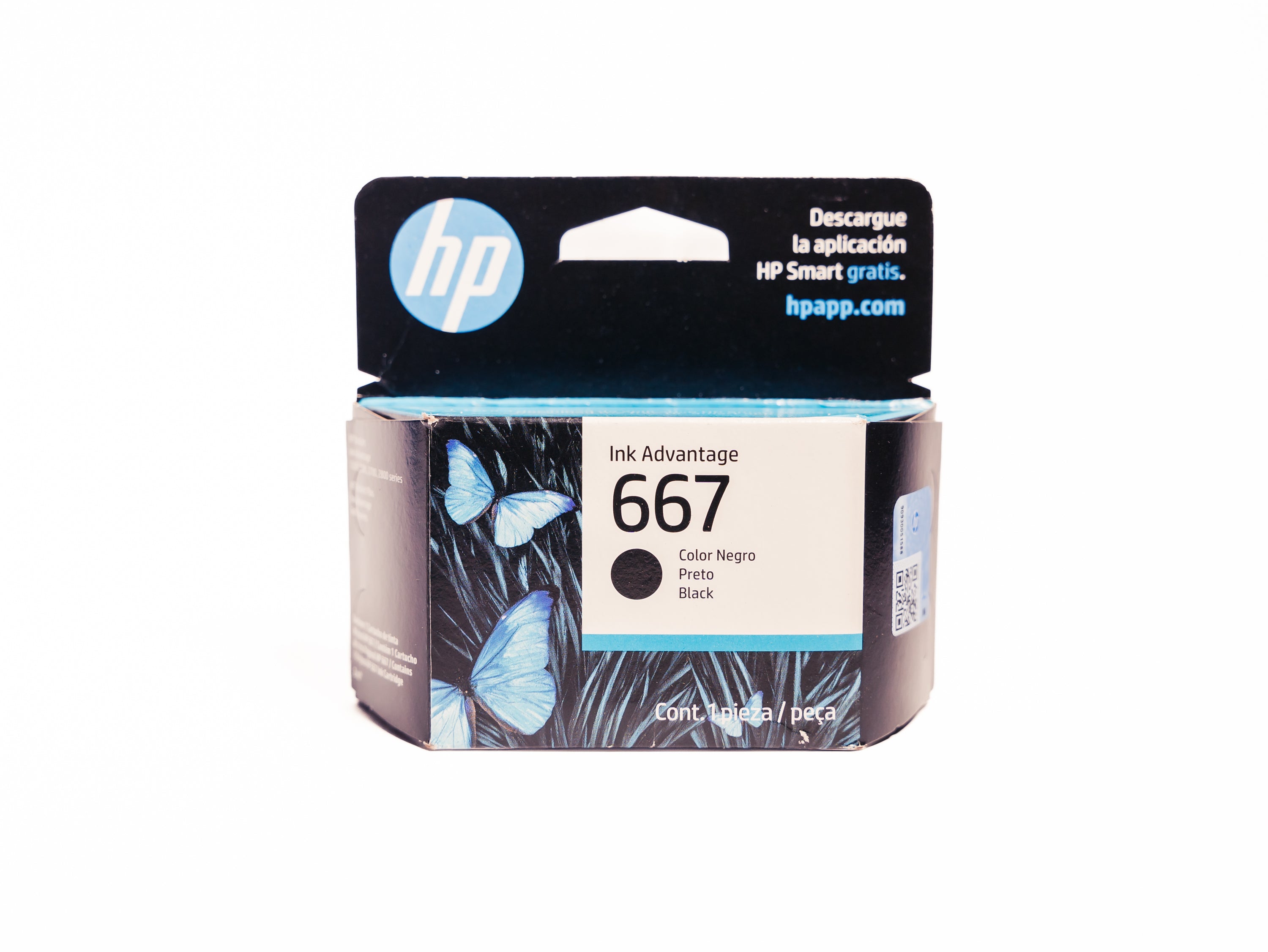CARTUCHO HP 667 NEGRO