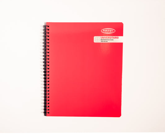 Cuaderno Universitario 5mm 100hj ARTEL