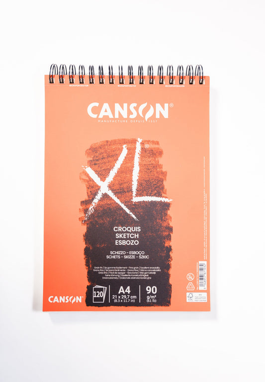 Croquera XL 120h 21x29,7cm A4 90gr