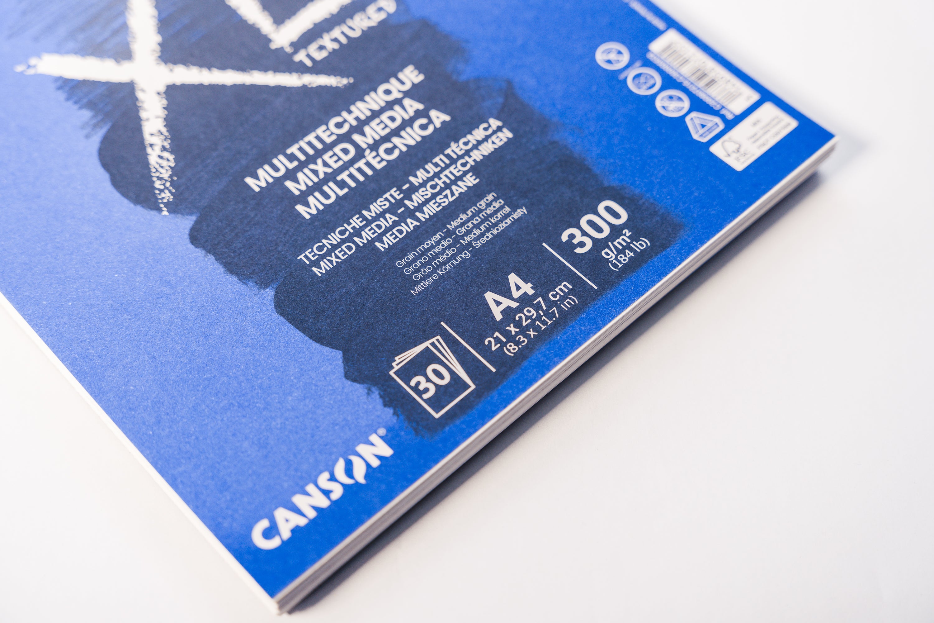 Croquera XL Mix Media 30h 21x29,7cm A4 300gr