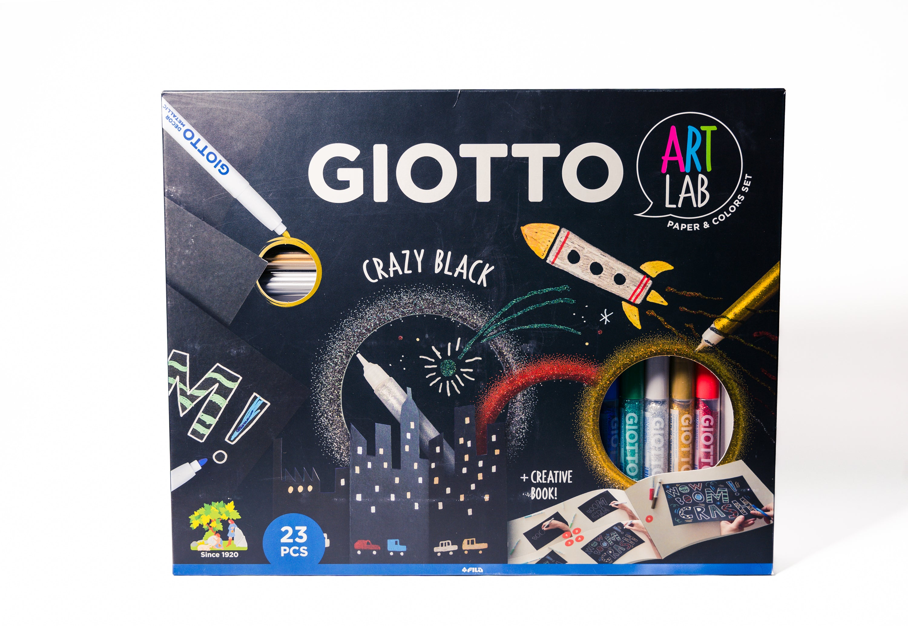 SET DIBUJO GIOTTO BLACK