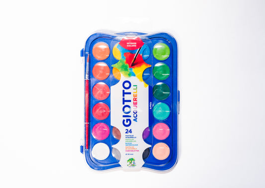 ACUARELA 24 Colores GIOTTO 30mm