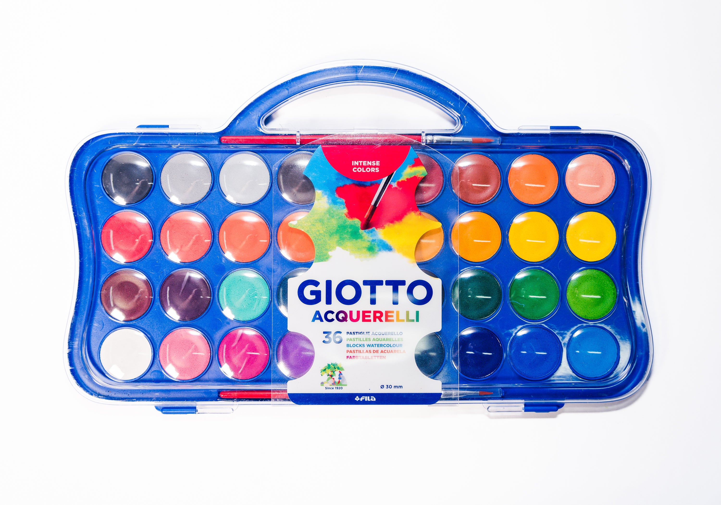 ACUARELA 36 Colores GIOTTO 30mm
