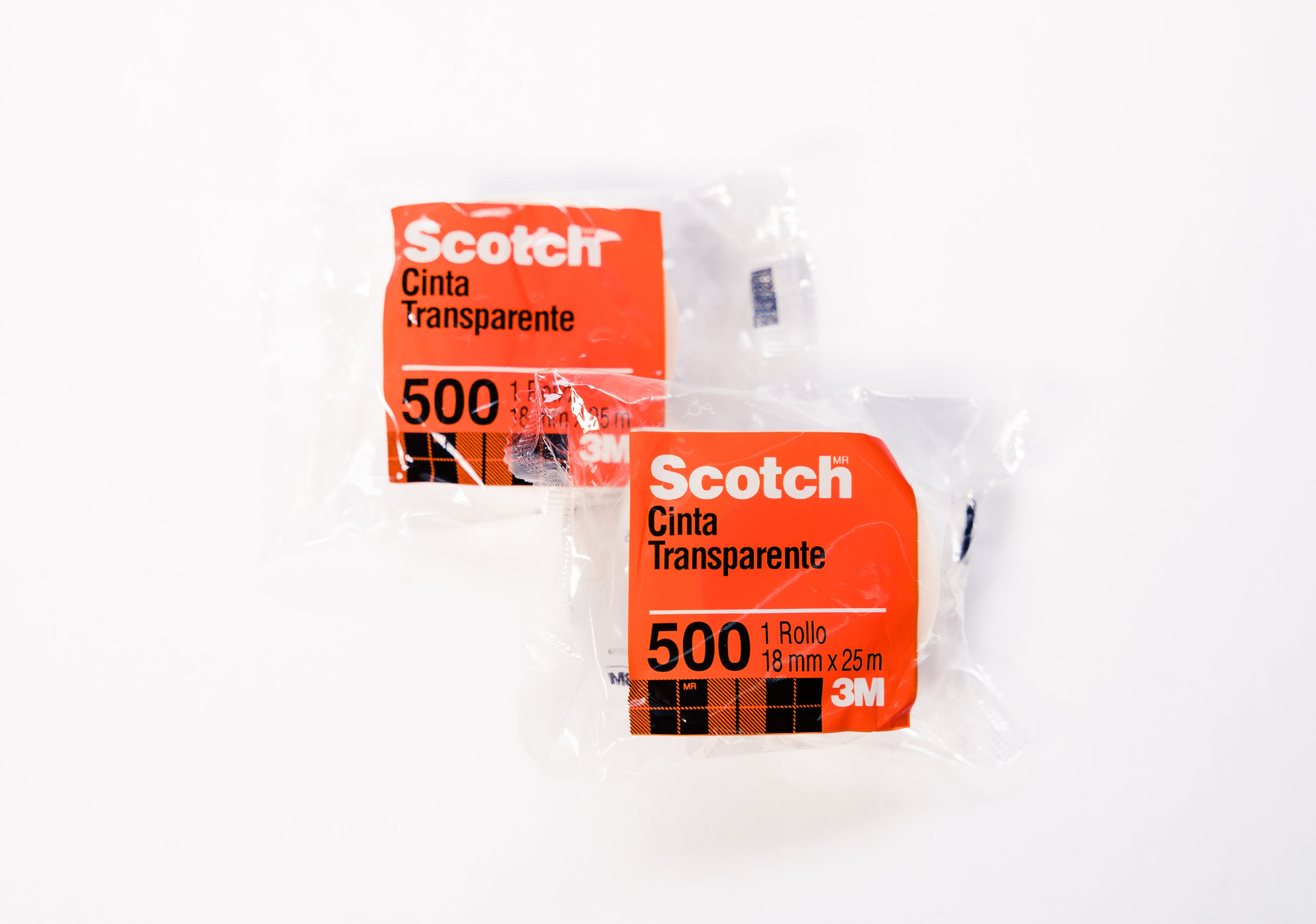 CINTA TRANSPARENTE 18MMX25M 500 3M