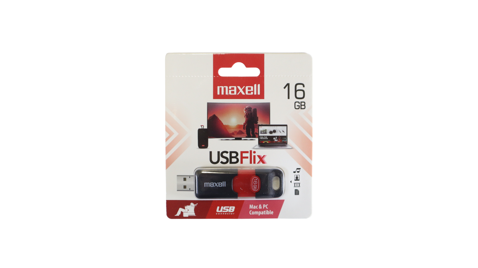 PENDRIVE MAXELL 16GB USB FLIX