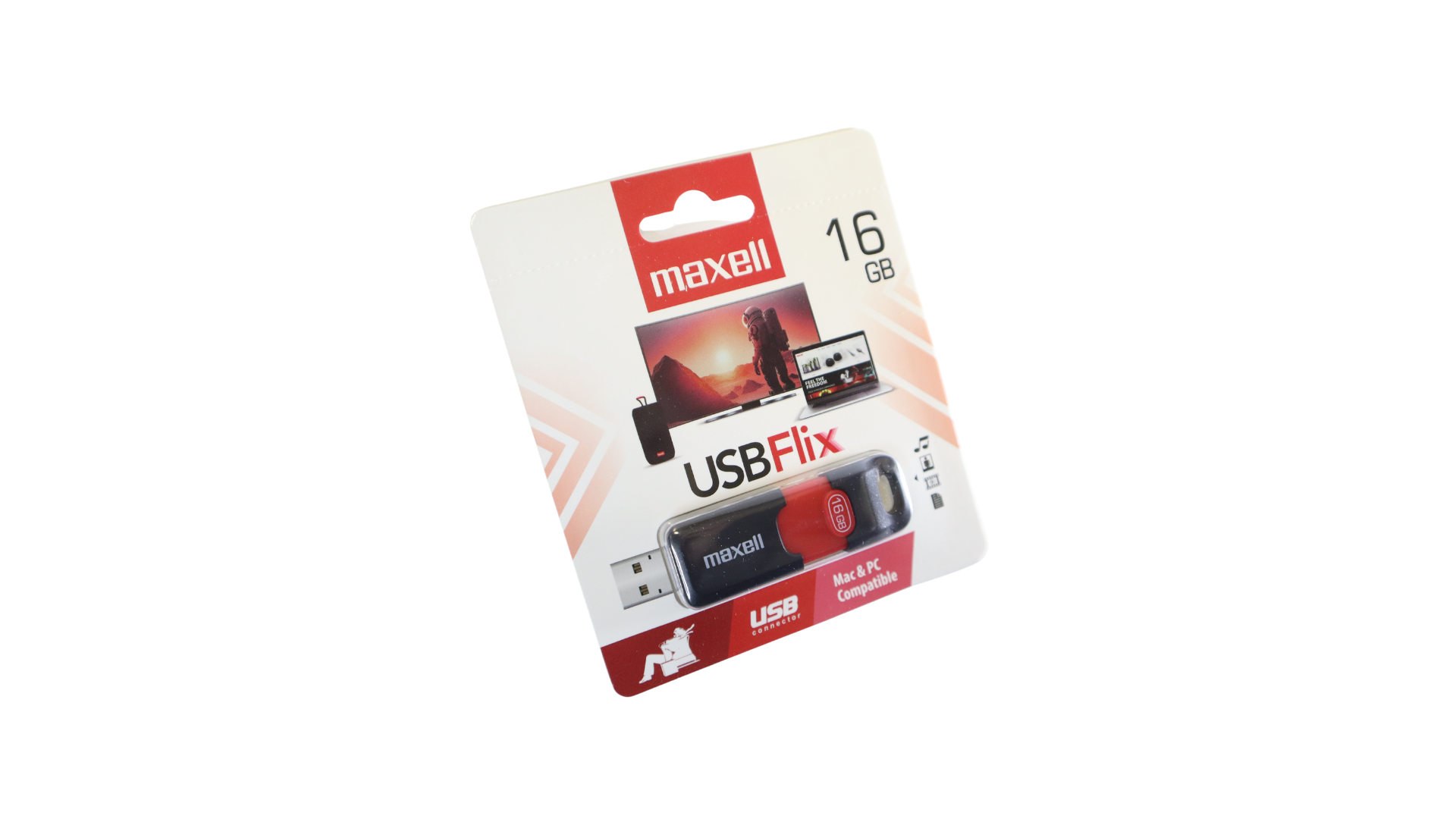 PENDRIVE MAXELL 16GB USB FLIX