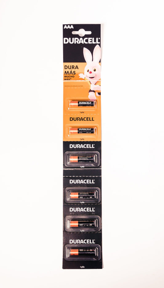 PILAS DURACELL AAA 2 UNIDAD