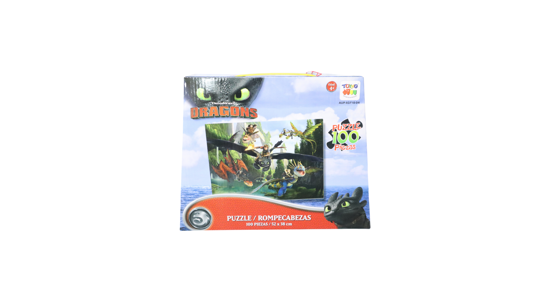 PUZZLE 100 PIEZAS DRAGONS TOYNG