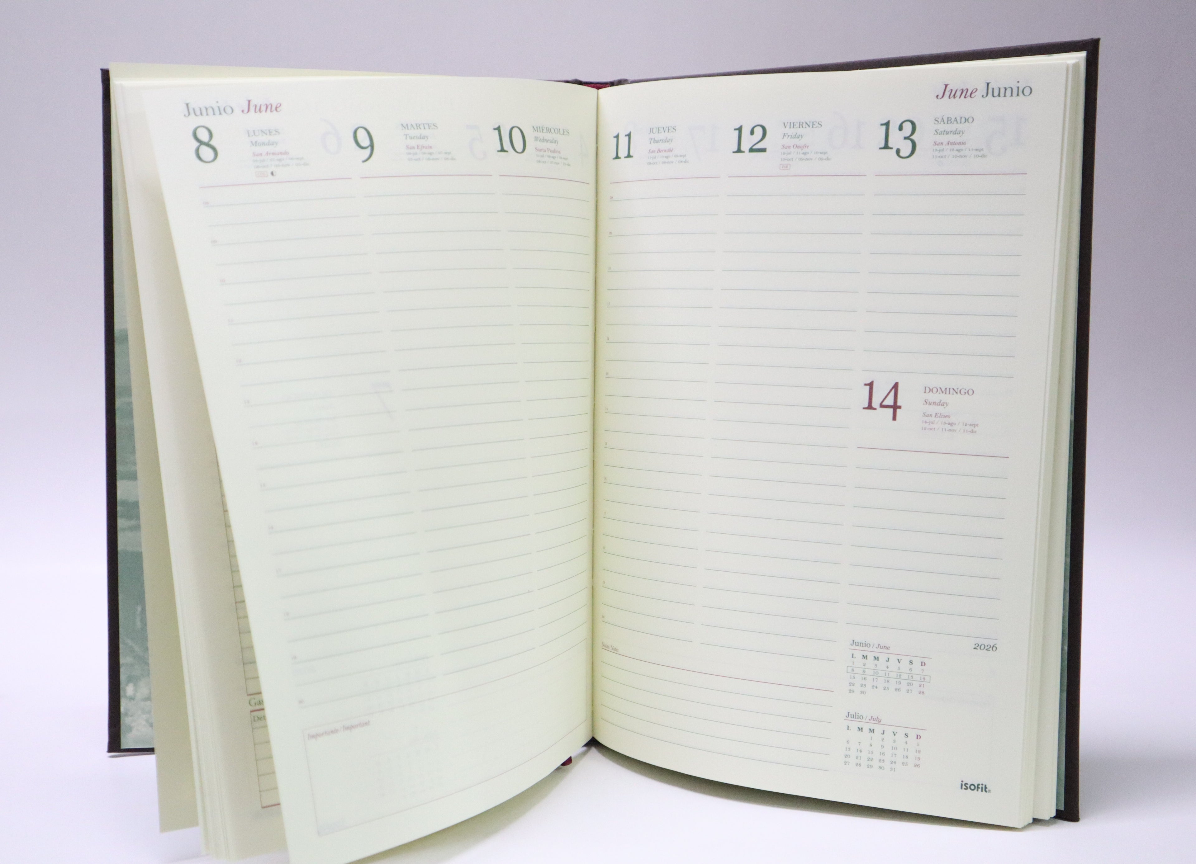 AGENDA ISOFIT FINANCIERA COLORES SURTIDOS