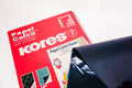PAPEL CALCO KORES 100 UNID.NEGRO  153230