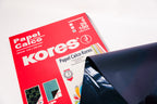 PAPEL CALCO KORES 100 UNID.NEGRO  153230