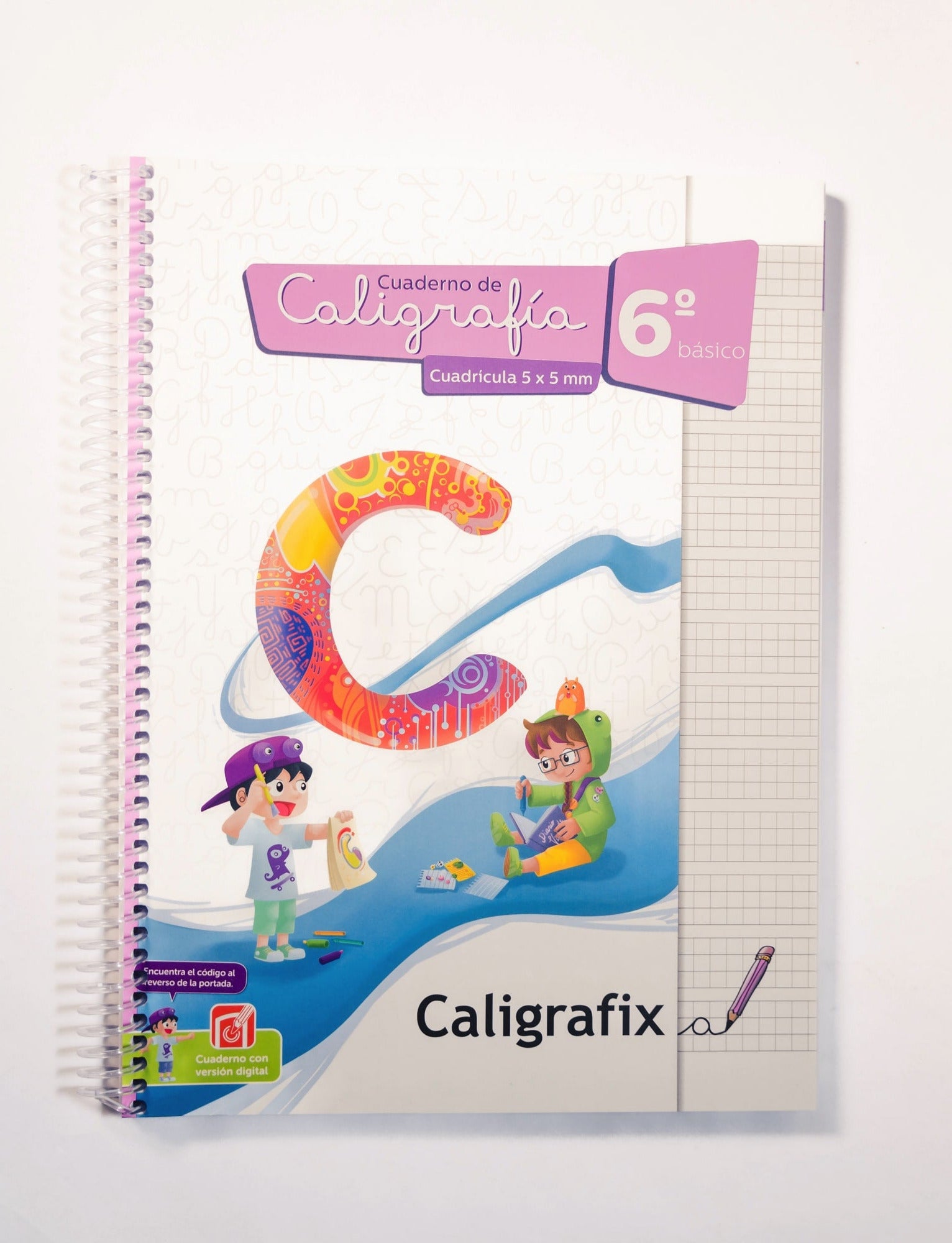 CALIGRAFIX 6° BASICO CUADRICULA