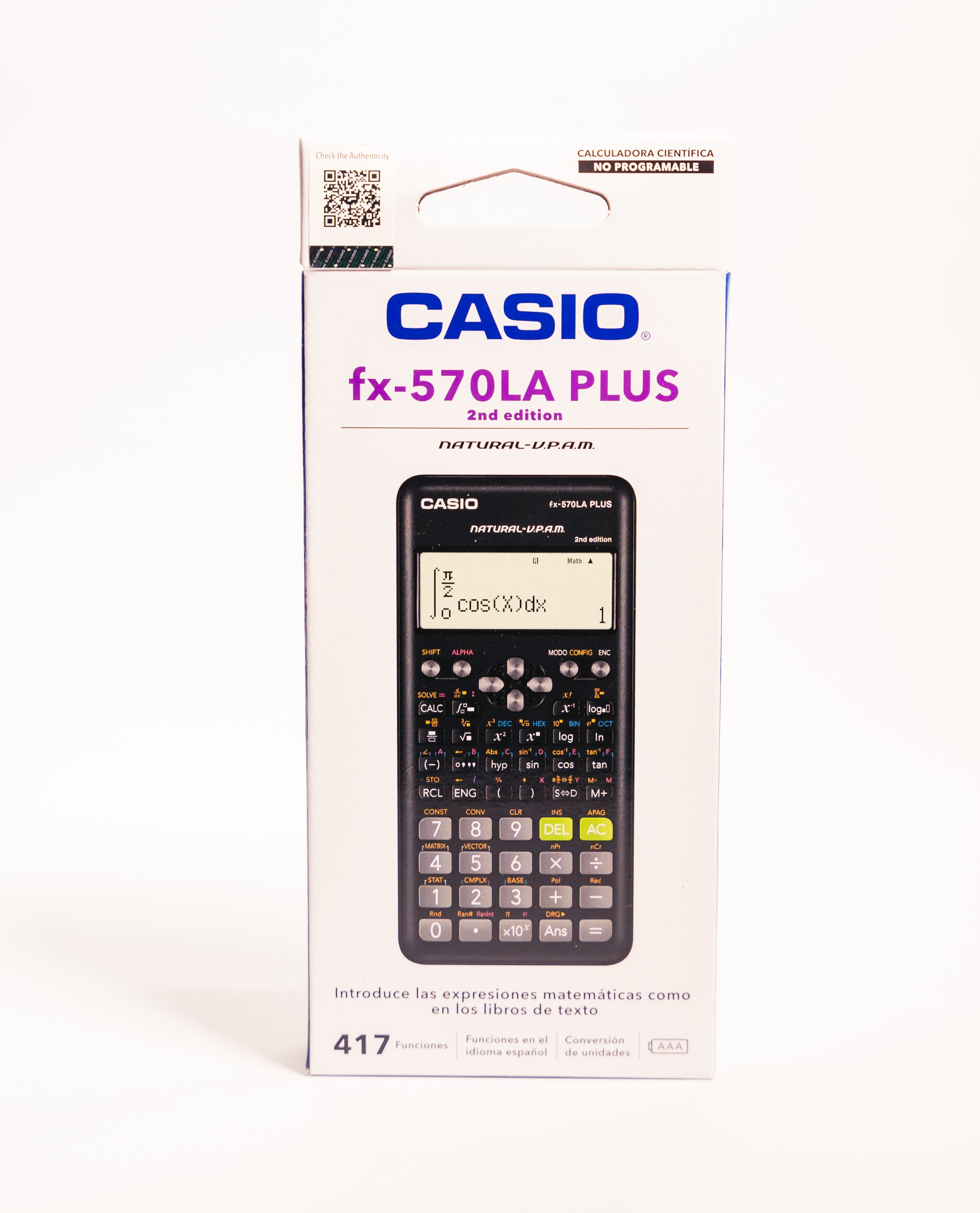 CALCULADORA CASIO FX-570LAPLUS
