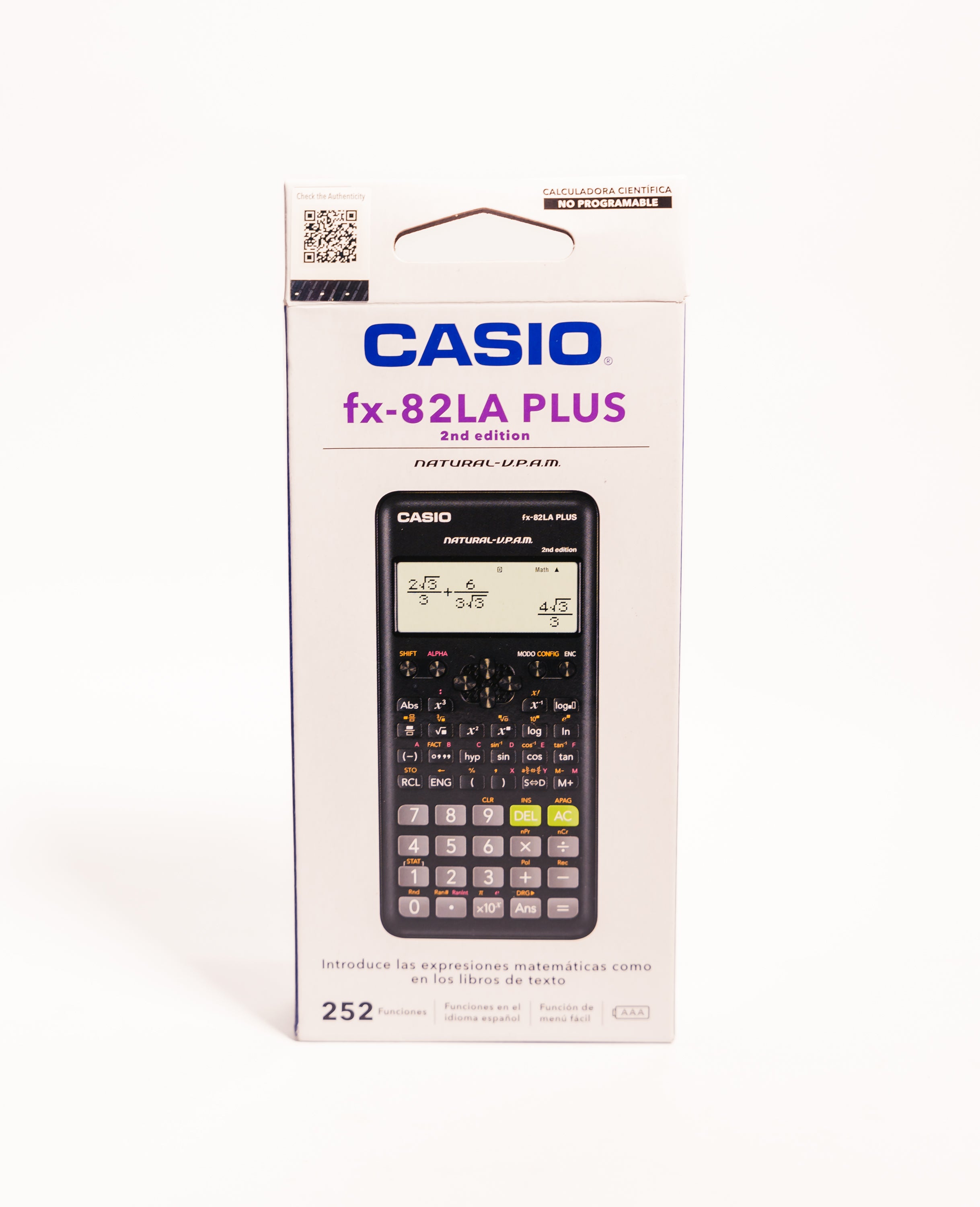 CALCULADORA CASIO FX-82LAPLUS