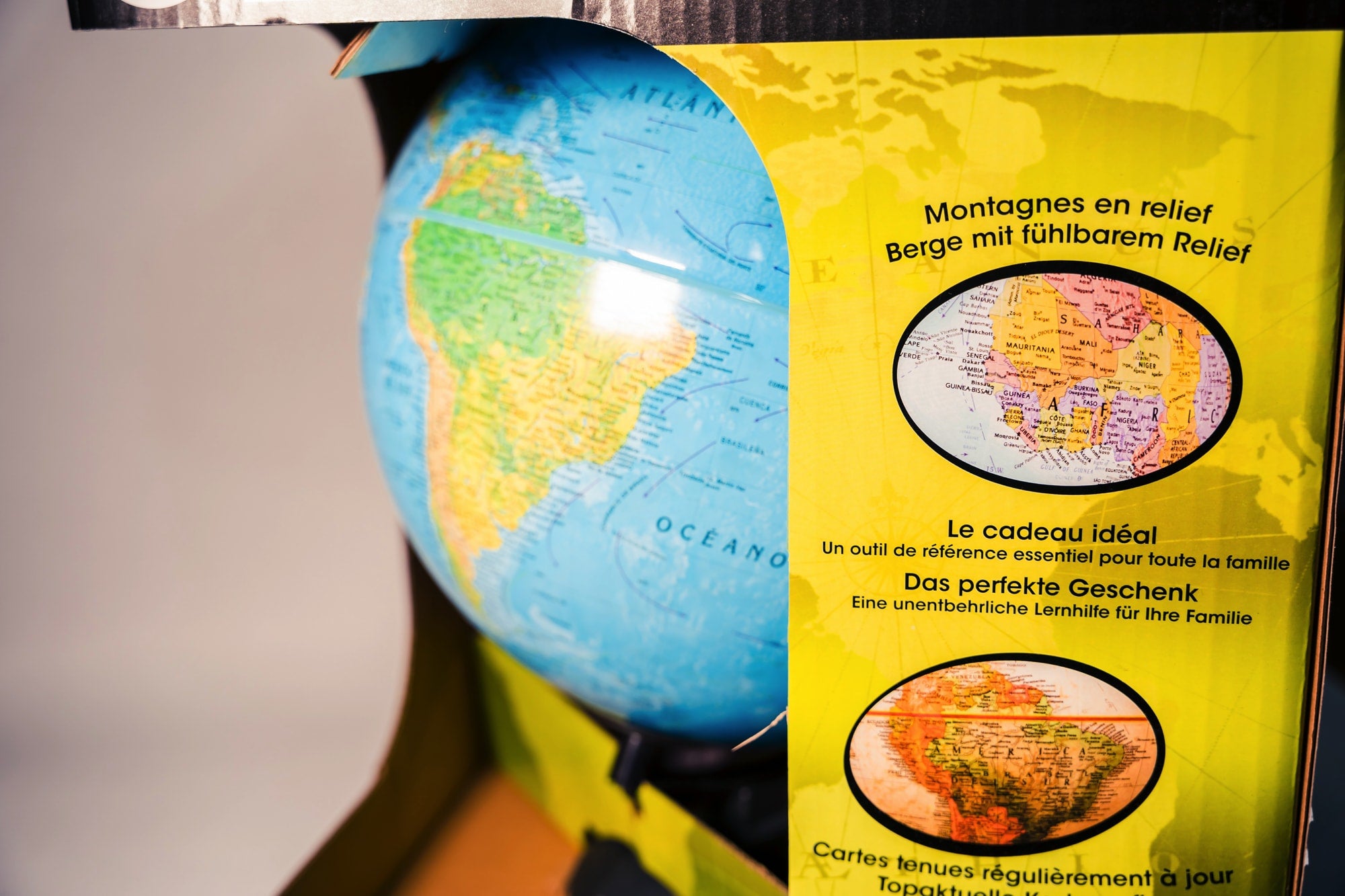 GLOBO TERRAQUEO 30CM C/LUZ