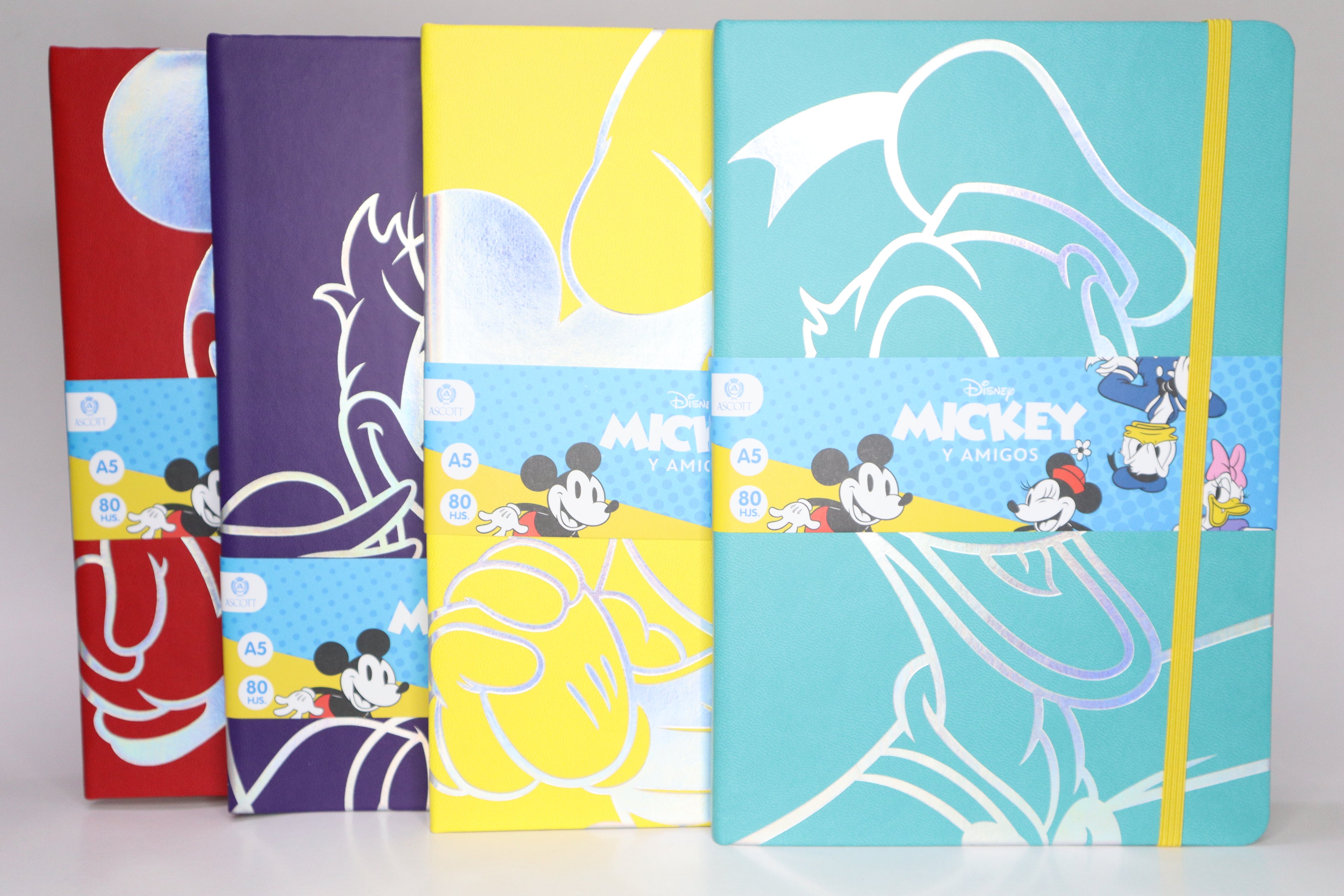 LIBRETA MICKEY Y FRENDS ASCOTT