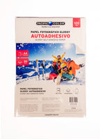 PACIFIC COLOR ADHESIVO GLOSSY A4 100hj 120gr