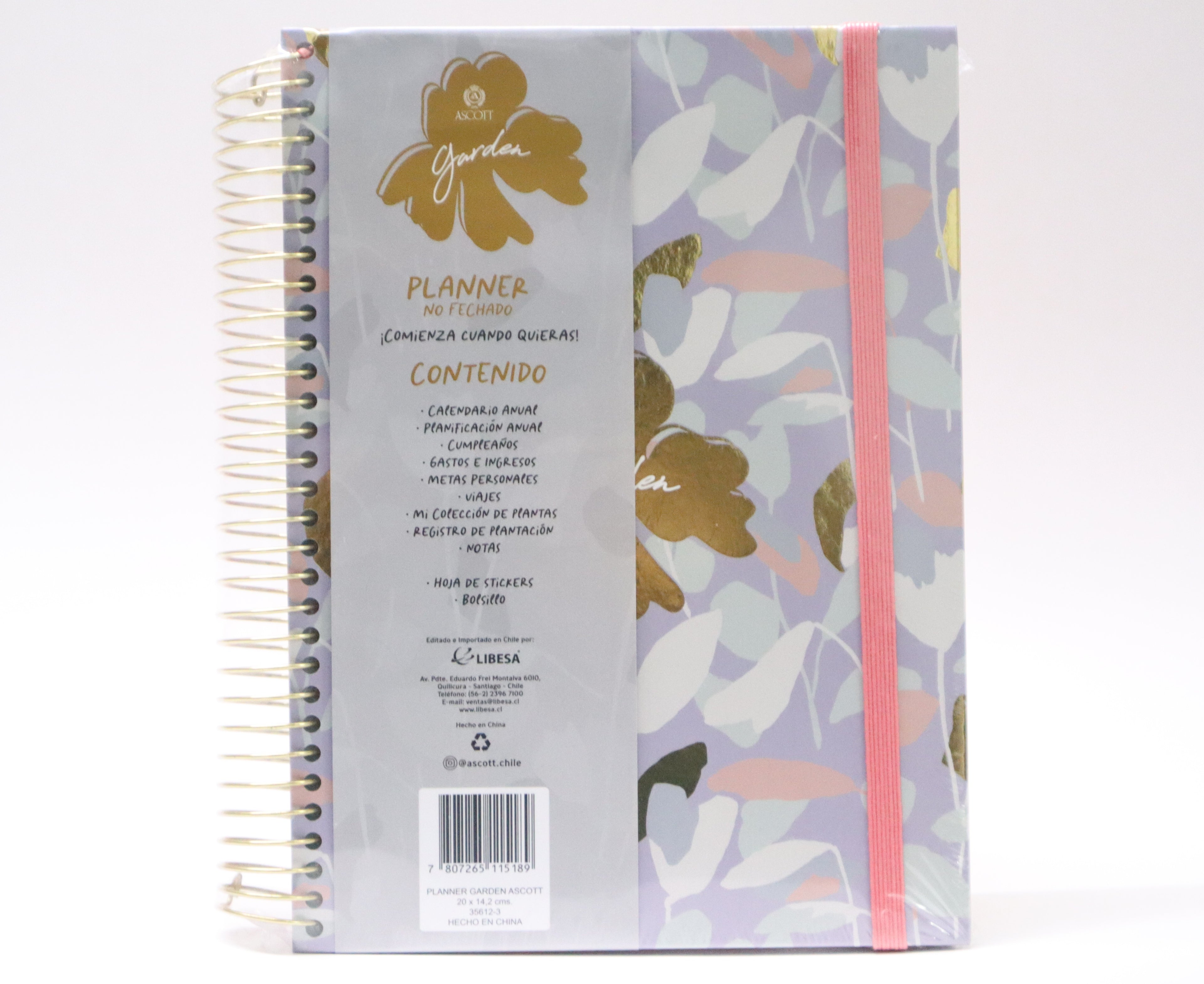 PLANNER ASCOTT GARDEN