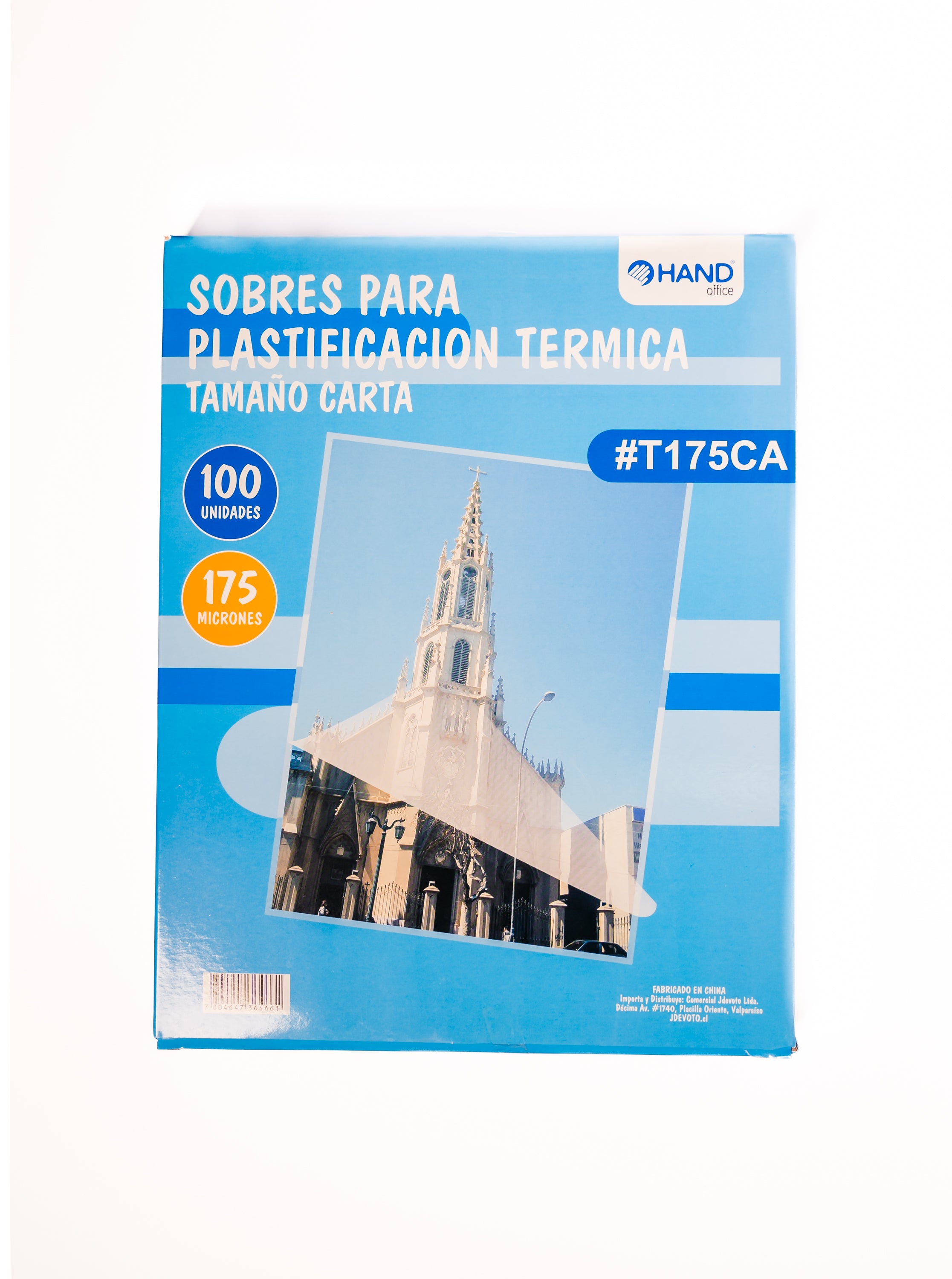 LAMINA TERMOLAMINAR CARTA 175M HAND