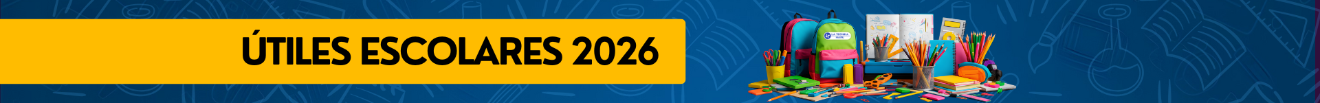 Banner Utiles Escolares 2026 La Tecnika